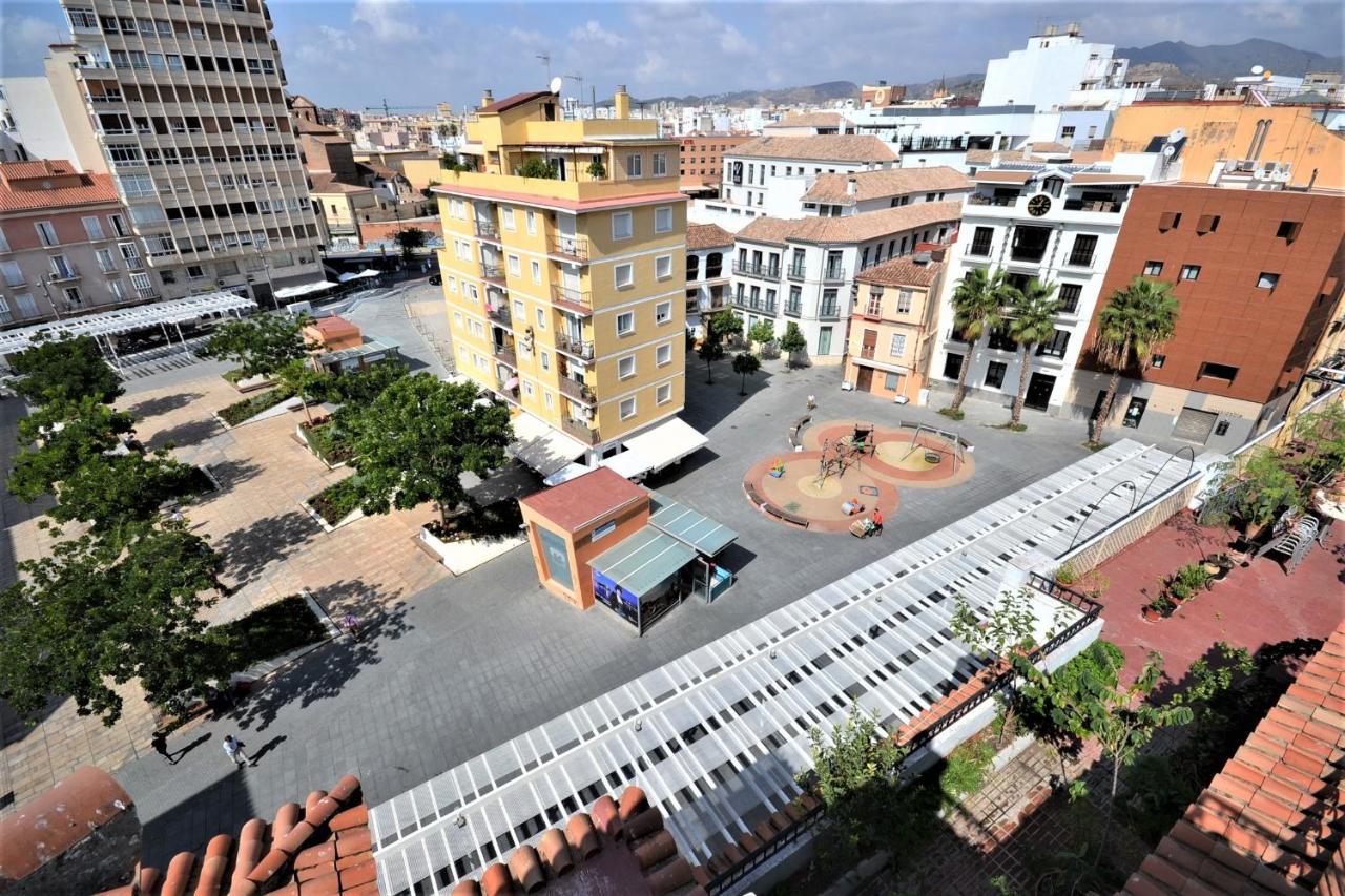 Apartamento Atico De Lujo En El Centro Histórico Málaga Exterior foto